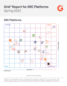 Spring 2023 G2 Grid Report: Best GRC Platforms | Knowledge Hub Media