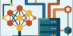 Illustration of AI infrastructure.