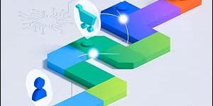 Illustration of a customer journey map.