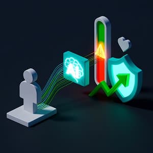 Illustration of AI empowered customer journey optimization.