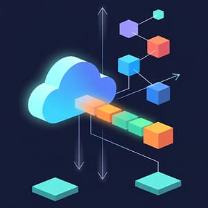 Illustration symbolic of the Onix and Google Cloud partnership.