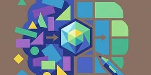 Illustration of using AI to write better creative briefs.