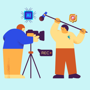 AI video content production